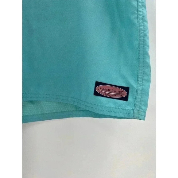 Vineyard Vines Board Shorts Men's 42 Aqua Blue Performance Swim Trunks 42"x9" - Picture 3 of 9